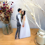 Custom Acrylic Cutout Standee 30cm - Full Colour Print - Laser Cut to Shape