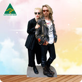 Annie Lennox and Dave Stewart 7738 Celebrity Cutout