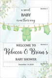 Baby Shower 226 Welcome Board Small - 90cm x 60cm