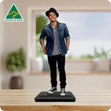 Bruno Mars Denim Shirt 7630 Celebrity Acrylic Cutout
