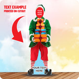 Christmas Elf 059 Face Swap Cardboard Cutout