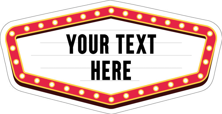 Custom Photobooth Prop Sign 262 Cardboard Cutout