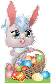Easter Bunny with Eggs 909 Cardboard Cutout