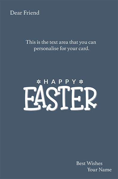 Giant Greeting Card Easter 002 - 90cm x 60cm