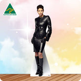 Halle Berry - Bond Girl - Black Leather 661 Celebrity Cutout