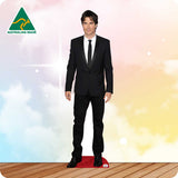 Ian Somerhalder 650 in Black Suit Celebrity Cutout