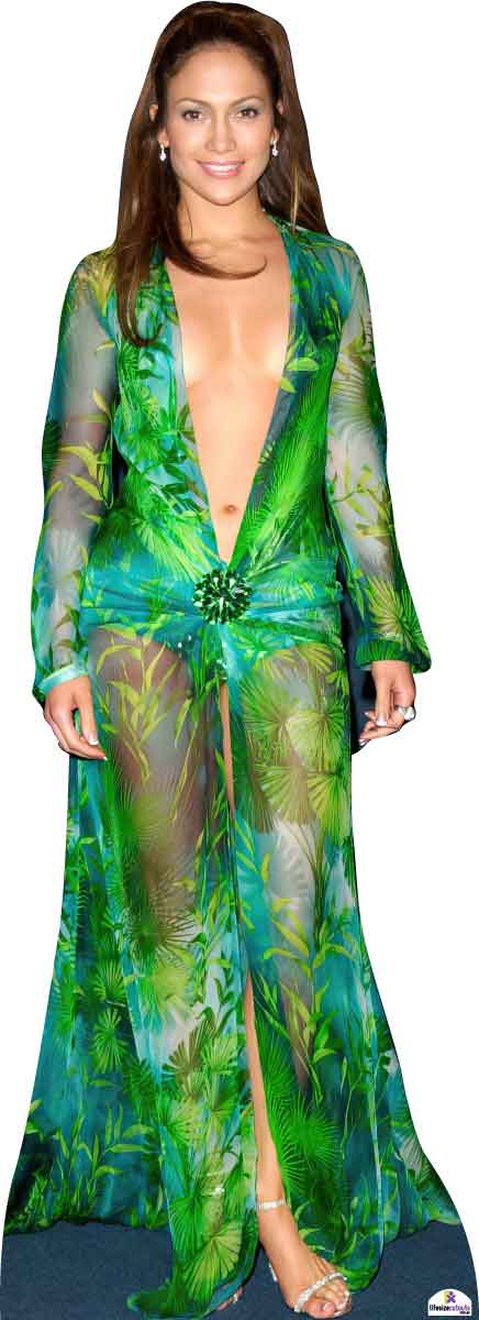 green dress of jennifer lopez