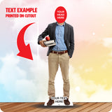Male Teacher 135 Head Swap Cardboard Cutout