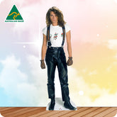 Michael Hutchence 894 Celebrity Cutout wearing leather pants
