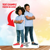 Custom Lifesize Cardboard Cutout Midi Child Size large