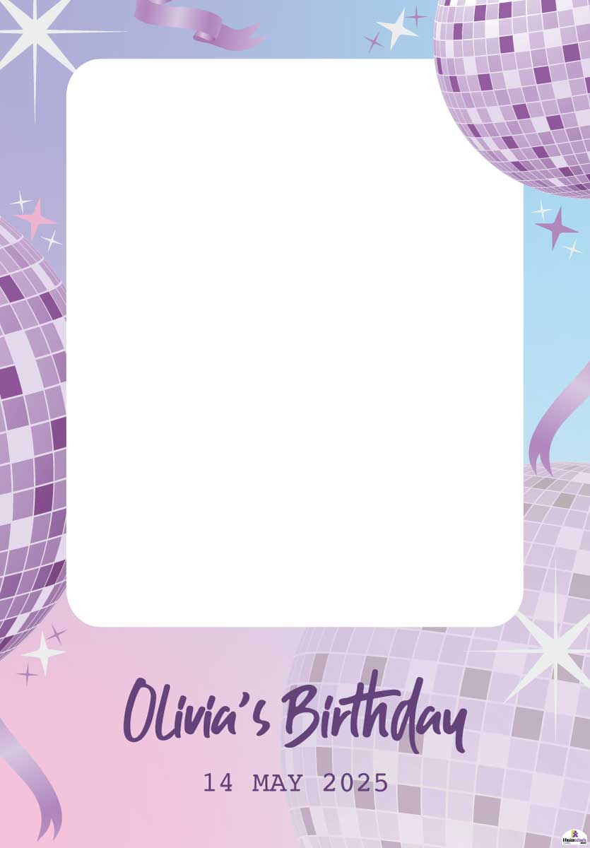 Party Theme 516 Selfie Frame Small - 90cm x 60cm