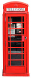 Red Telephone Box 7913 Cardboard Cutout