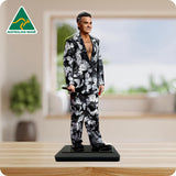Robbie Williams Black and White Suit 7450 Acrylic Cutout