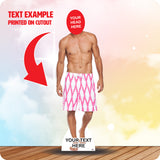 Topless Man 123 Head Swap Cardboard Cutout