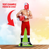 Topless Santa 331 Head Swap Cardboard Cutout