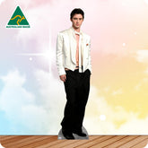Troye Sivan White Jacket 7695 Celebrity Cutout