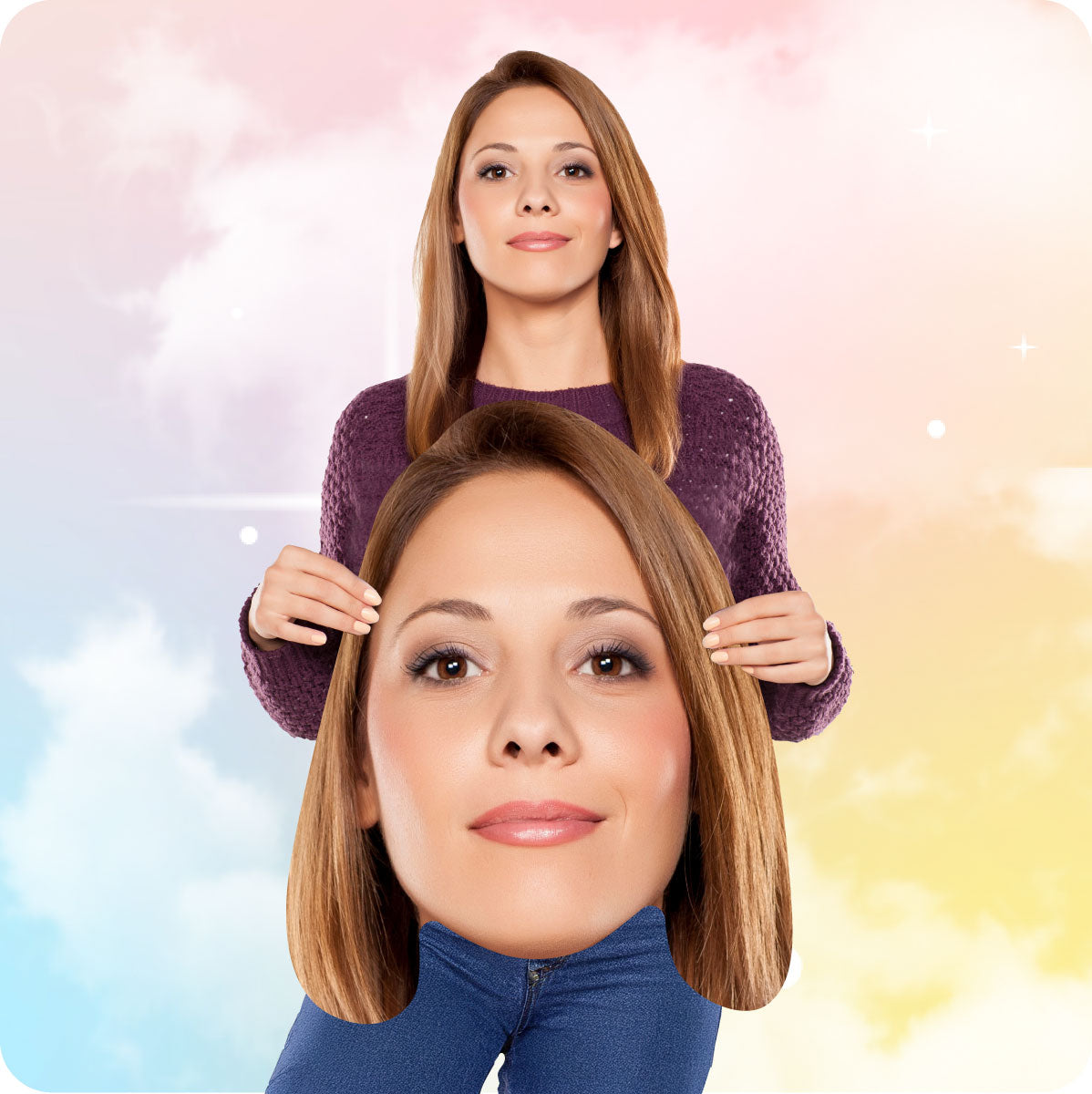 Custom Head Cutout - Huge Size