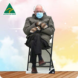 Bernie Sanders Mittens Sitting 769 - Celebrity Cutout - 120cm