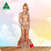 Beyonce in Sequin Dress 064 Celebrity Cutout