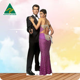 Pierce Brosnan and Halle Berry James Bond Celebrity Cutout