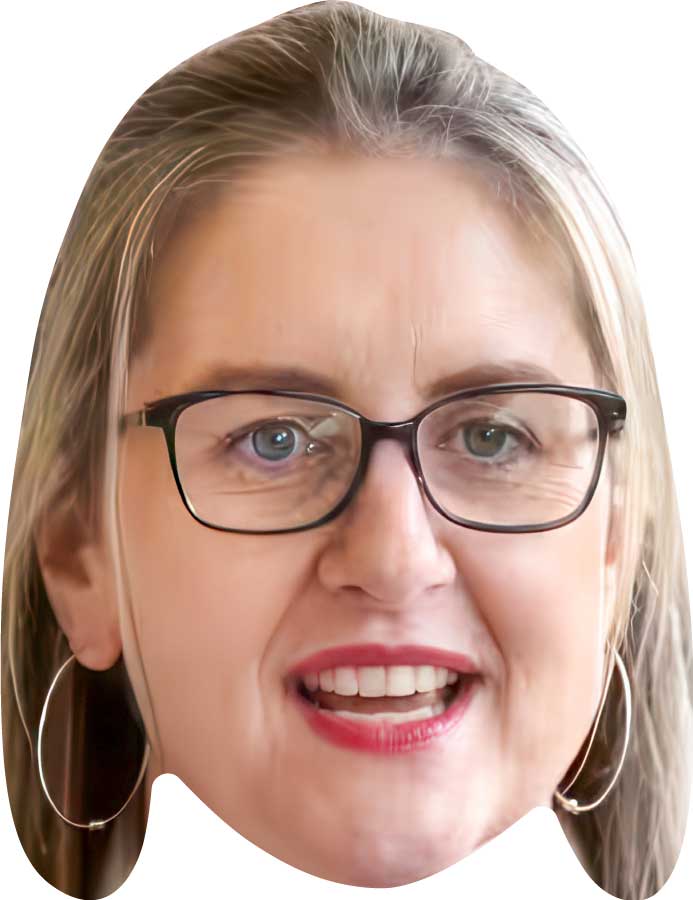 Jacinta Allan 481 Big Head Cutout