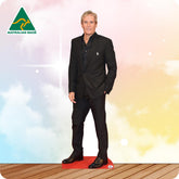 Michael Bolton Celebrity Cutout in a black suit on the red carpet