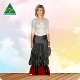 Olivia Newton John 833 Celebrity Cutout In a silver top