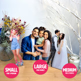 Custom Acrylic Cutout Standee 30cm - Full Colour Print - Laser Cut to Shape