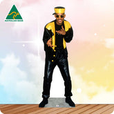Will Smith Yellow & Black Suit 018 Celebrity Cutout