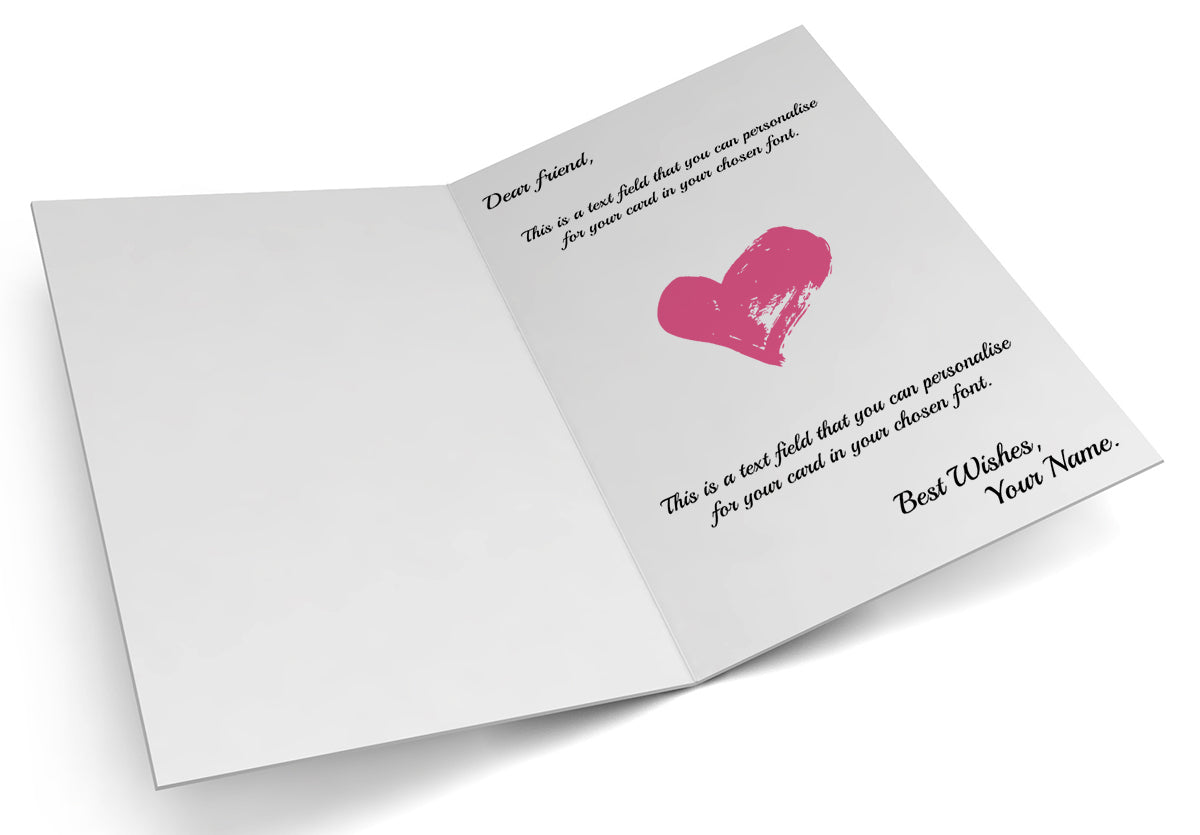 Giant Greeting Card Romance 005 - 90cm x 60cm