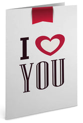 Giant Greeting Card Romance 007 - 90cm x 60cm