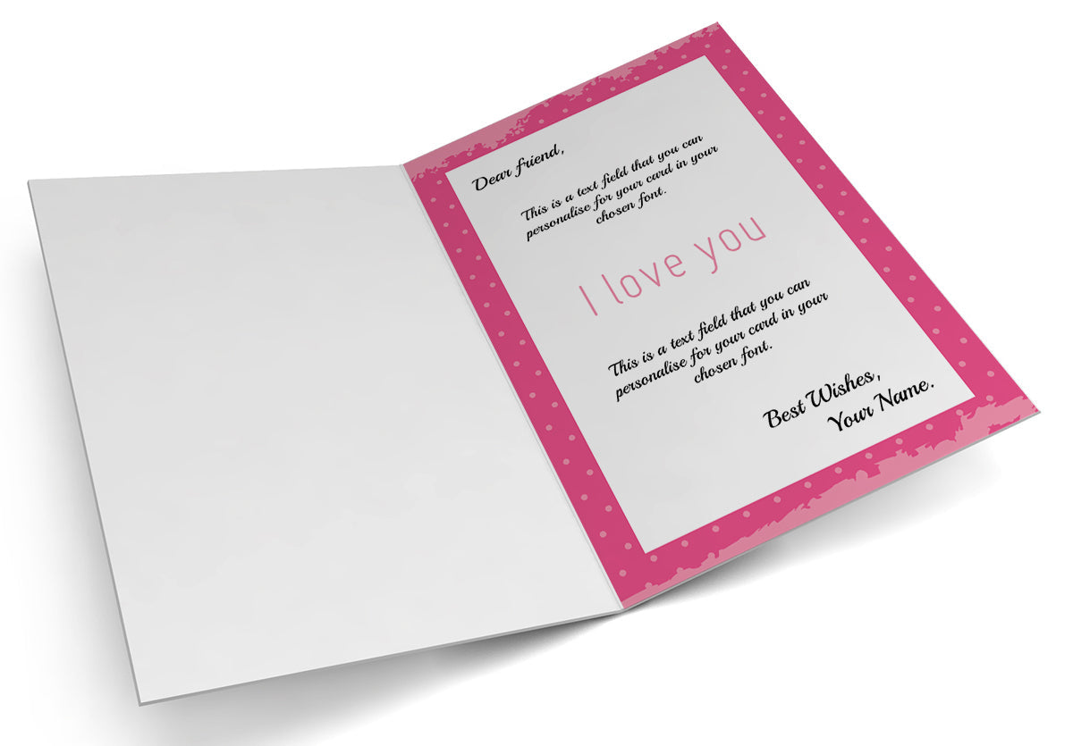 Giant Greeting Card Romance 010 - 90cm x 60cm
