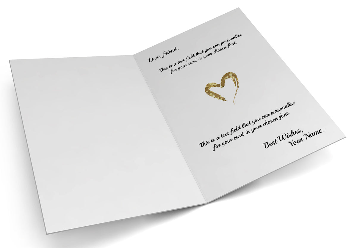 Giant Greeting Card Romance 001 - 90cm x 60cm