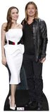 Angelina Jolie and Brad Pitt Celebrity Cutout