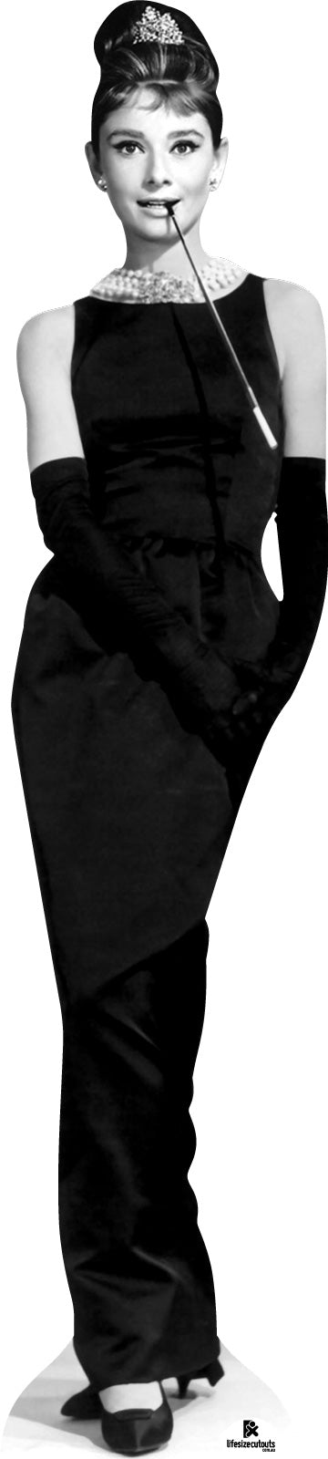 Audrey Hepburn Tiffanys Celebrity Cutout
