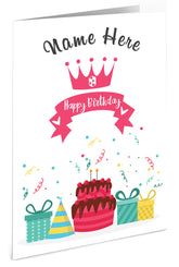 Giant Greeting Card Birthday 004 - 90cm x 60cm