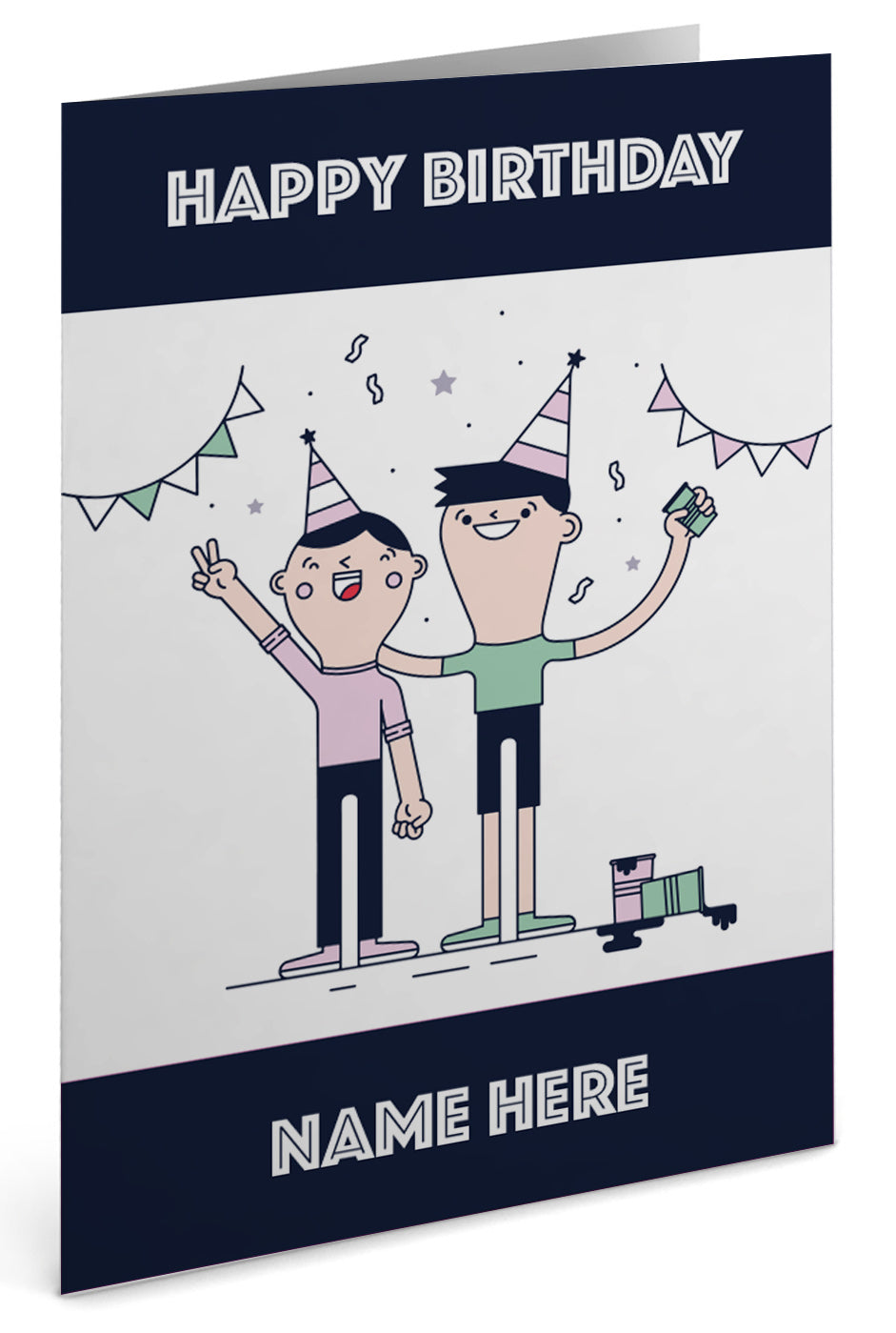 Giant Greeting Card Birthday 009 - 90cm x 60cm