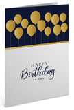 Giant Greeting Card Birthday 003 - 90cm x 60cm