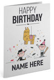 Giant Greeting Card Birthday 002 - 90cm x 60cm