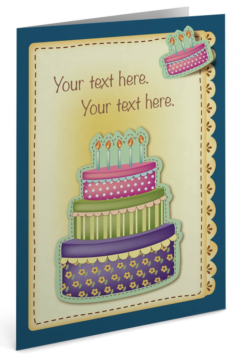 Giant Greeting Card Birthday 008 - 90cm x 60cm