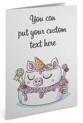 Giant Greeting Card Birthday 001 - 90cm x 60cm