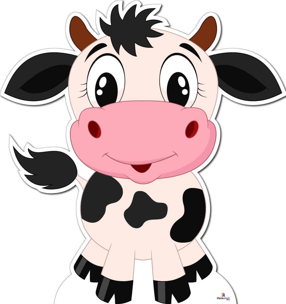 Cute Cow 285 Cardboard Cutout