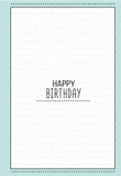 Giant Greeting Card Birthday 111 - 90cm x 60cm