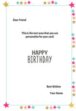 Giant Greeting Card Birthday 102 - 90cm x 60cm
