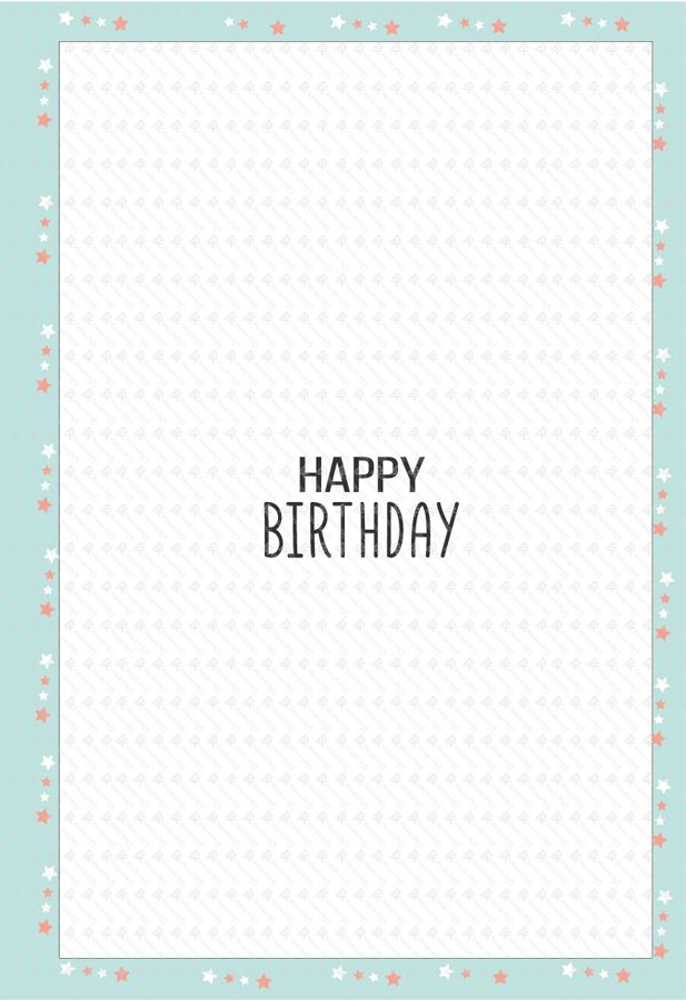 Giant Greeting Card Birthday 105 - 90cm x 60cm