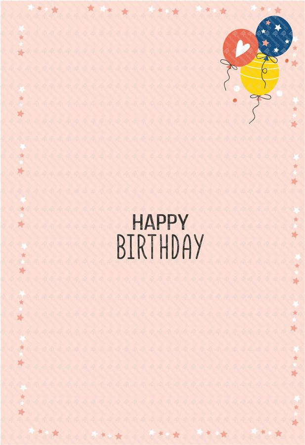Giant Greeting Card Birthday 109 - 90cm x 60cm