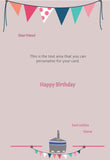 Giant Greeting Card Birthday 106 - 90cm x 60cm
