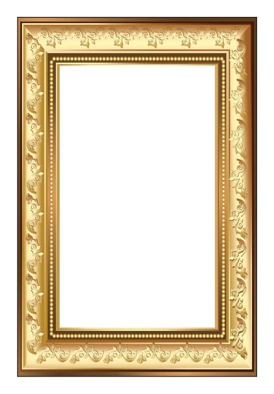 SILVERHÖJDEN Frame, gold, 16x20 - IKEA