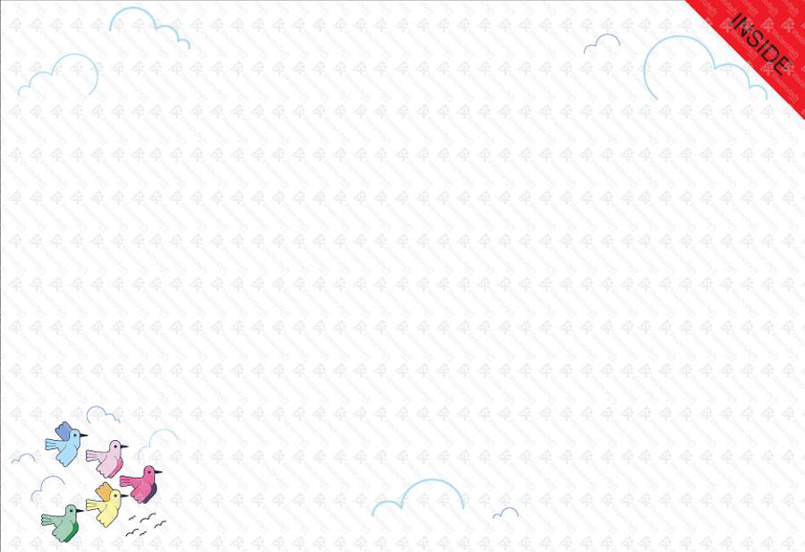 Giant Greeting Card 016 - 90cm x 60cm