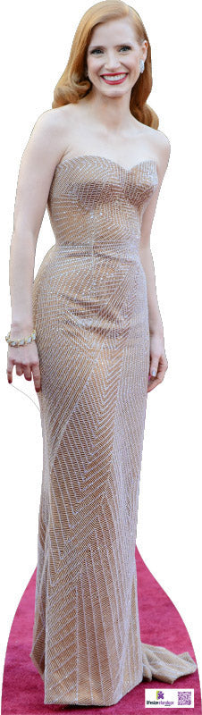 Jessica Chastain 894 Cardboard Cutout